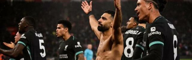 萨拉赫：希望能够击败曼城，让利物浦拿下11分领先