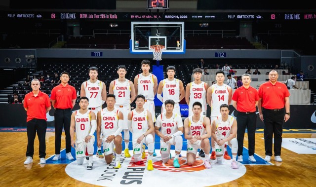 首节战报：赵继伟8分，中国男篮27-22领先中国台北