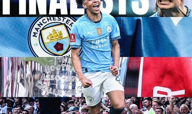 【足总杯】刘易斯格瓦迪奥尔破门！曼城2比0闯入决赛